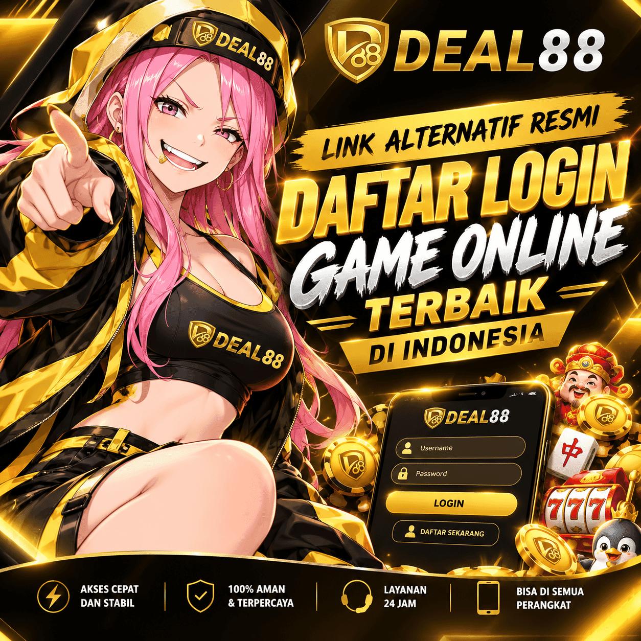 Banner DEAL88 — link alternatif game online