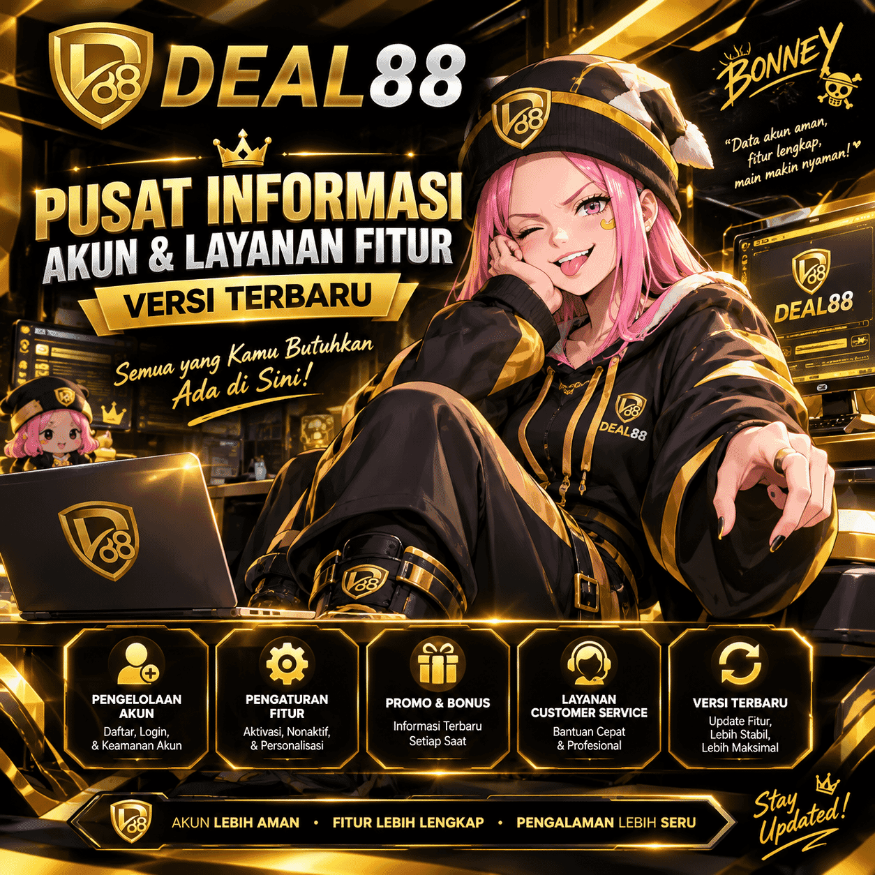 DEAL88 komunitas member aktif