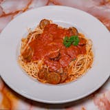 Angel Hair with Sausage