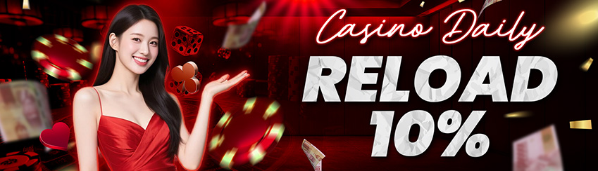 Bonus Reload Casino 10%